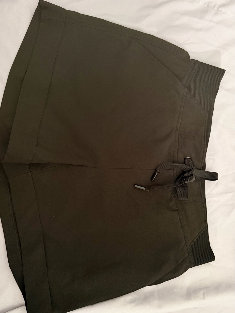 90 Degree By Reflex Olive Green Athletic Shorts